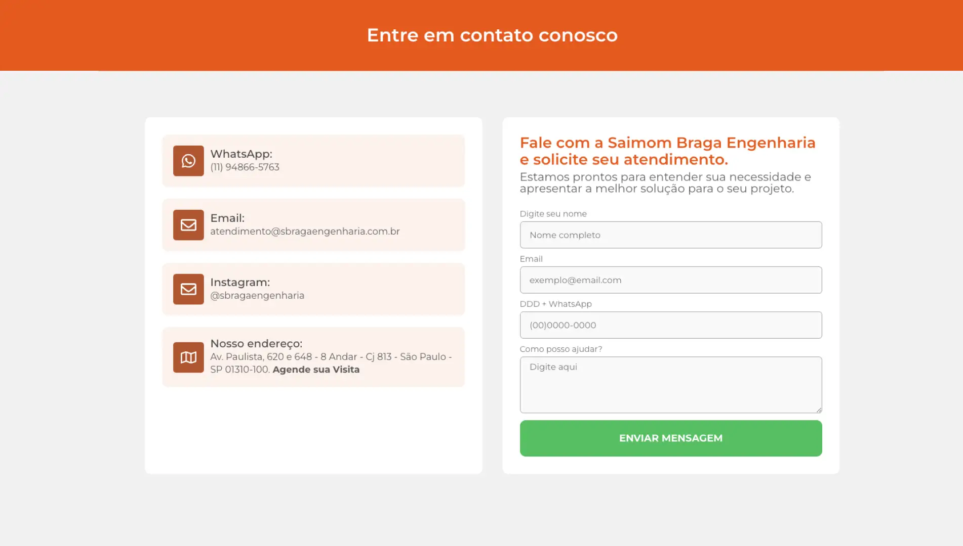 Contato 01 Pagina